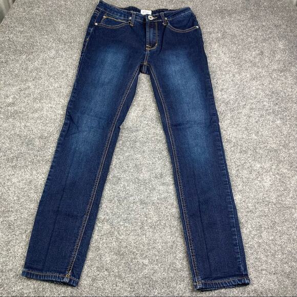Hudson Jeans Other - HUDSON Skinny dark wash jeans Girls size 14 Slim‎ fit indie Sleaze